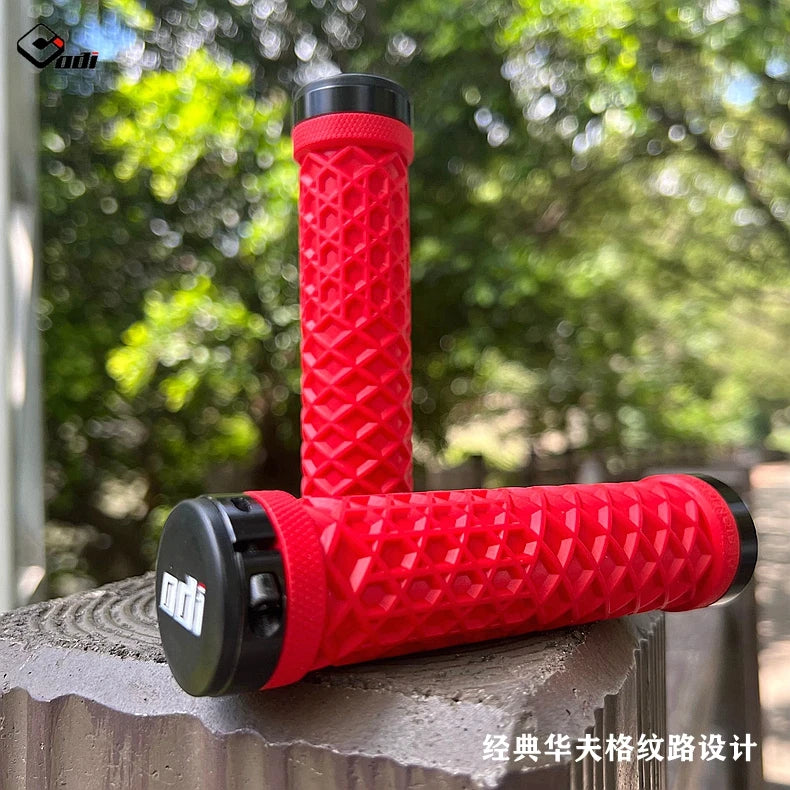 ODI Van Bicycle Handlebar Grips Lock-On Anti-slip Shock Absorption MTB, BMX Bike Grip