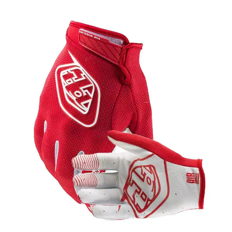 TLD BMX cycling gloves, long finger mountain bike lightweight gloves suitable for outdoor activities