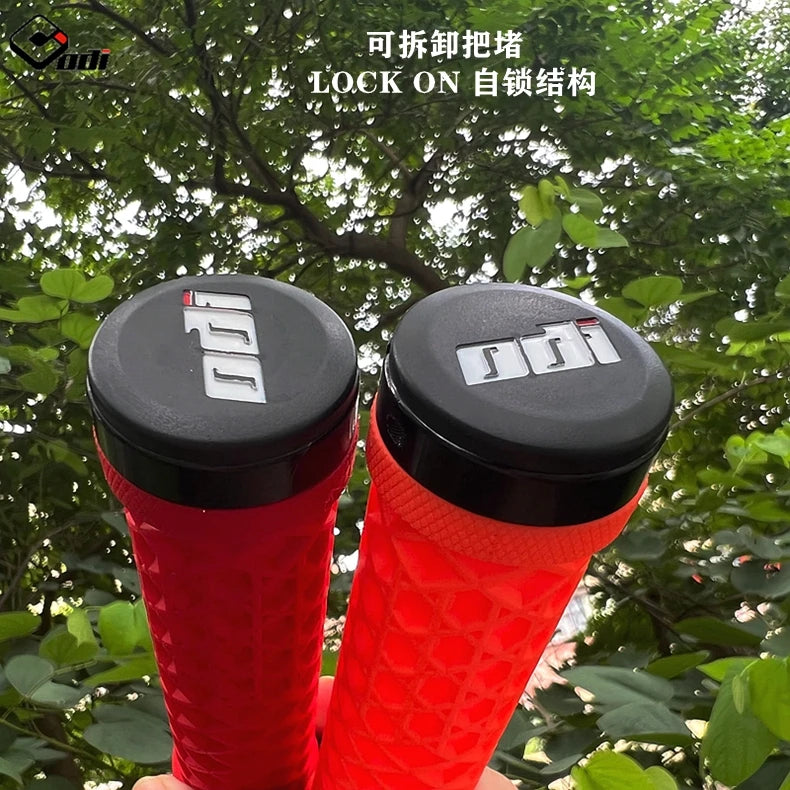ODI Van Bicycle Handlebar Grips Lock-On Anti-slip Shock Absorption MTB, BMX Bike Grip