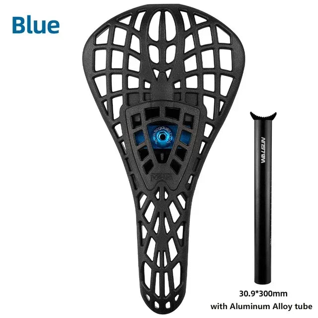 BMX Racing Bike Saddle, Tioga Spider MTB Dirt Jump Seat, Shock Absorber Breathable Bicycle Seat Cushion With 25.4/27.2/30.9mm Seat Tube