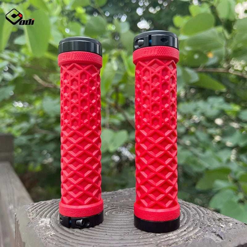 ODI Van Bicycle Handlebar Grips Lock-On Anti-slip Shock Absorption MTB, BMX Bike Grip