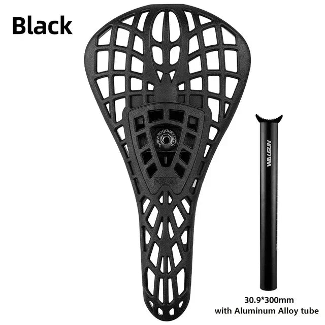 BMX Racing Bike Saddle, Tioga Spider MTB Dirt Jump Seat, Shock Absorber Breathable Bicycle Seat Cushion With 25.4/27.2/30.9mm Seat Tube