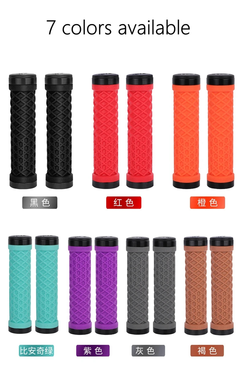 ODI Van Bicycle Handlebar Grips Lock-On Anti-slip Shock Absorption MTB, BMX Bike Grip