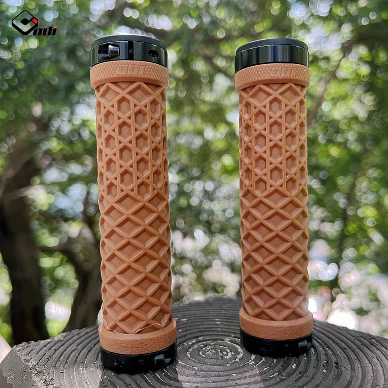ODI Van Bicycle Handlebar Grips Lock-On Anti-slip Shock Absorption MTB, BMX Bike Grip