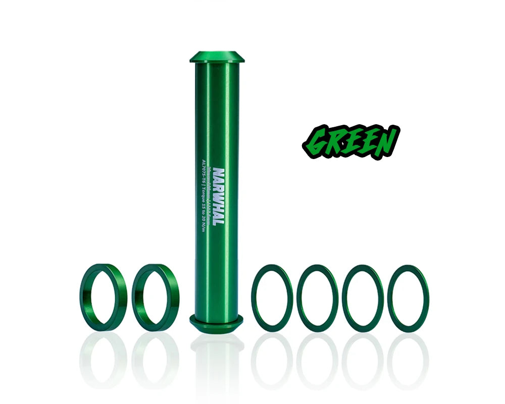 Gateshark-Alloy BMX Race Bike Accessories, 20mm Thru Axle, Bicycle Accessory, Full Machine for Front Hub, Anodizing Color