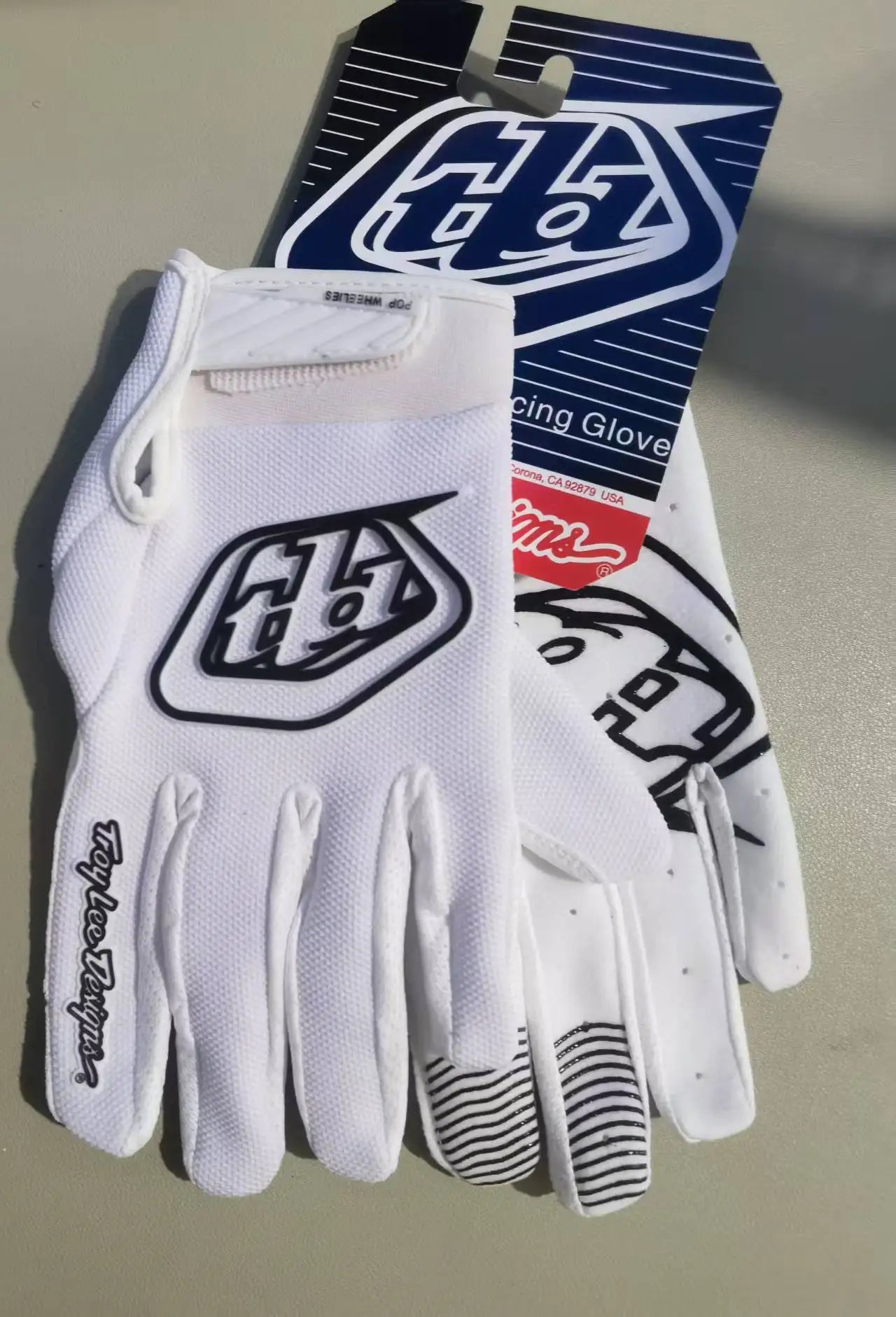 TLD BMX cycling gloves, long finger mountain bike lightweight gloves suitable for outdoor activities