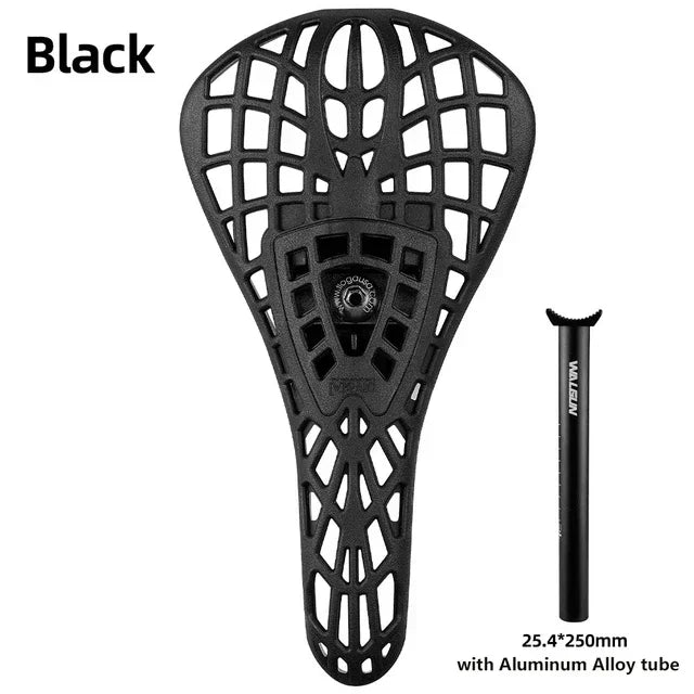 BMX Racing Bike Saddle, Tioga Spider MTB Dirt Jump Seat, Shock Absorber Breathable Bicycle Seat Cushion With 25.4/27.2/30.9mm Seat Tube
