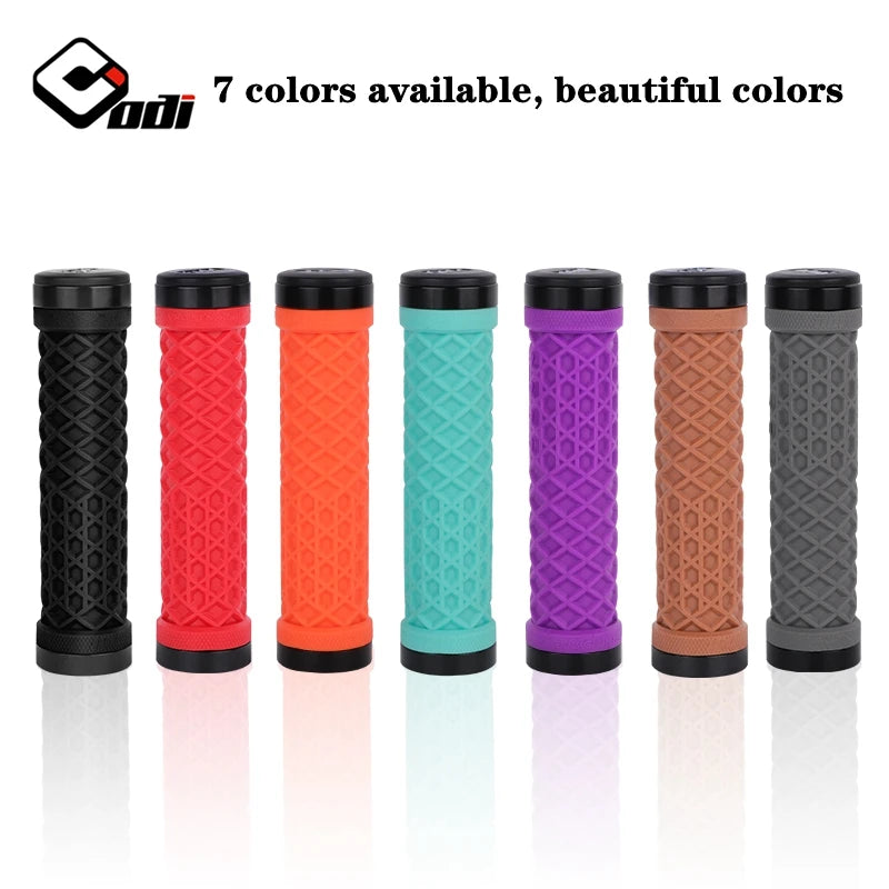 ODI Van Bicycle Handlebar Grips Lock-On Anti-slip Shock Absorption MTB, BMX Bike Grip