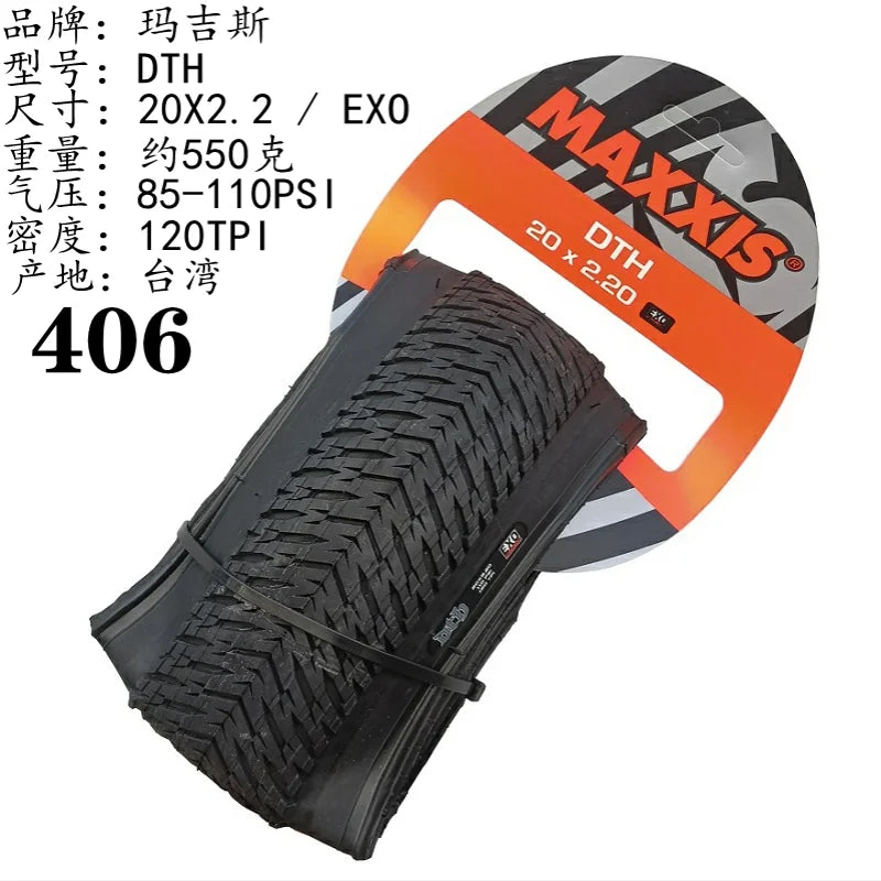 MAXXIS DTH Tire 20X1.75 20x1.95 26x2.15 26x2.3 folding tires BMX bicycle tire MTB Mountain Bikes