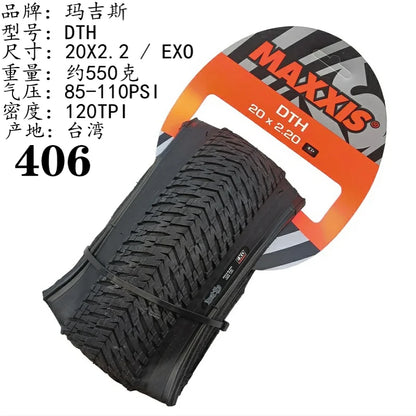 MAXXIS DTH Tire 20X1.75 20x1.95 26x2.15 26x2.3 folding tires BMX bicycle tire MTB Mountain Bikes