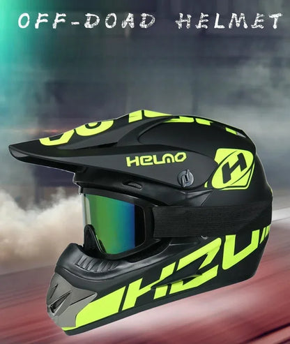 Motorcycle Helmet Youth Kids Adult Full Helmets Motocross Off-road Safety Protection DOT